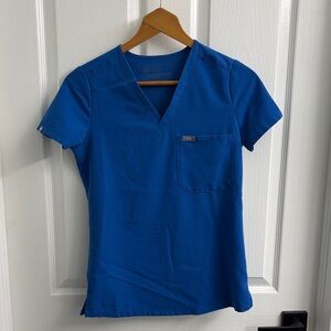 FIGS Blue Catarina Scrub Top
